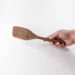 Wooden cooking spoon | wallnut | 30 x 7 x 2 cm
