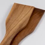 Wooden cooking spoon