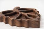 Wooden tray Oak leaf for sweets and nuts