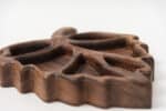 Wooden tray Oak leaf for sweets and nuts