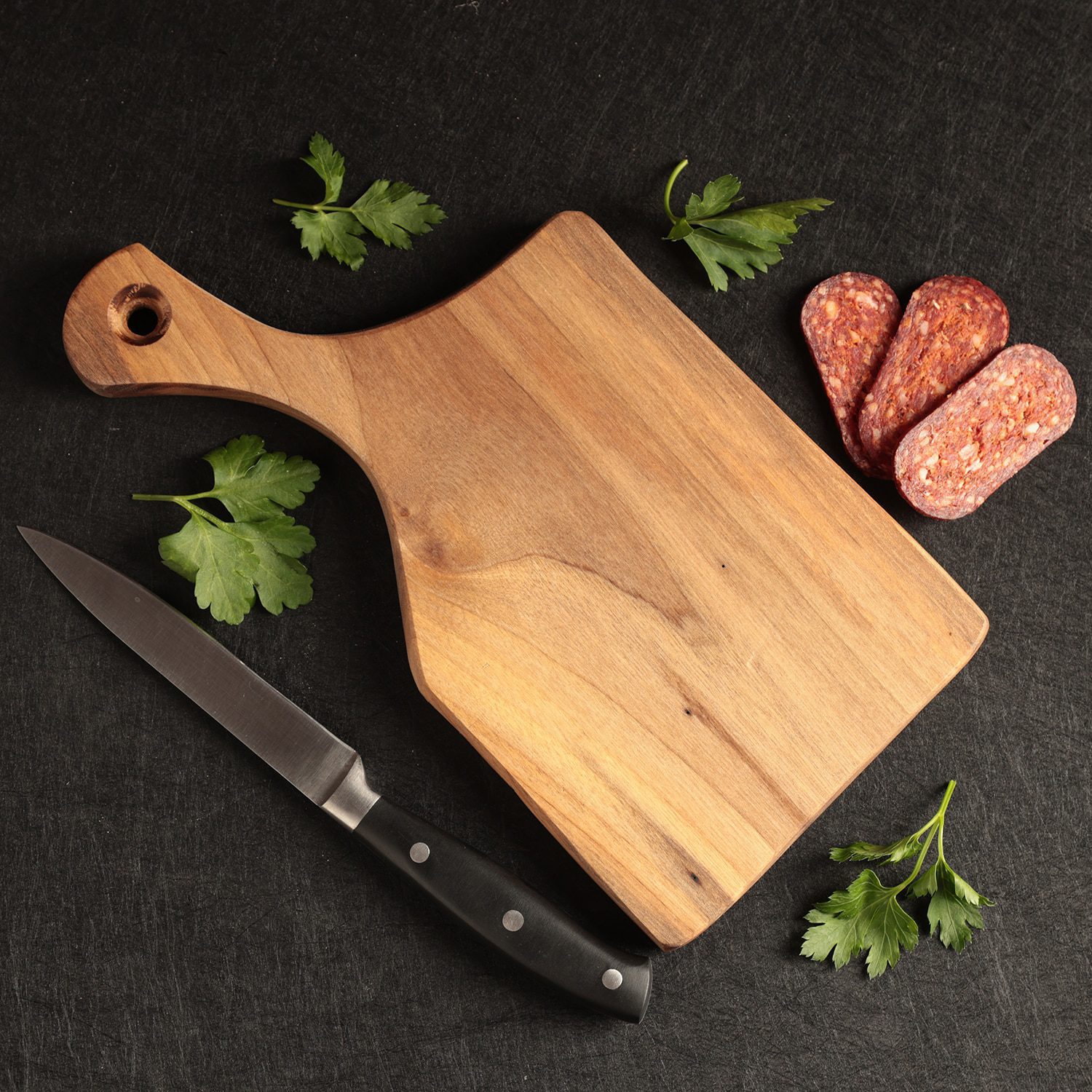 decosy-plato-for-appetizers-bulgarian-style-wood-cutting-board-with-knife